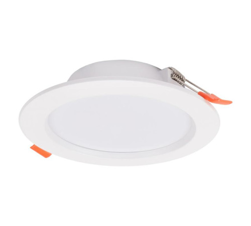 Светильник светодиодный PLED DL7 WH Downlight 12Вт 4000К 145х26мм IP54 ДВО встраив. JazzWay 5042544