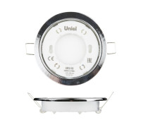 Светильник точечный GX53/H2 Chrome 10 Prom ультратонкий встраив. хром. (уп.10шт) Uniel UL-00005052