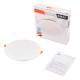 Светильник светодиодный PLED DL7 18Вт 6500К IP54 1530лм WH встраив. бел. Pro JazzWay 5069107