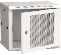 Шкаф LINEA W 9U 600х450мм перфорированная дверь RAL7035 ITK LWR3-09U64-PF