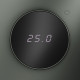 Терморегулятор электронный S70 с индикацией и датчиком для теплого пола механизм титан Voltum VLS070106