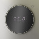 Терморегулятор электронный S70 с индикацией и датчиком для теплого пола механизм шелк Voltum VLS070104