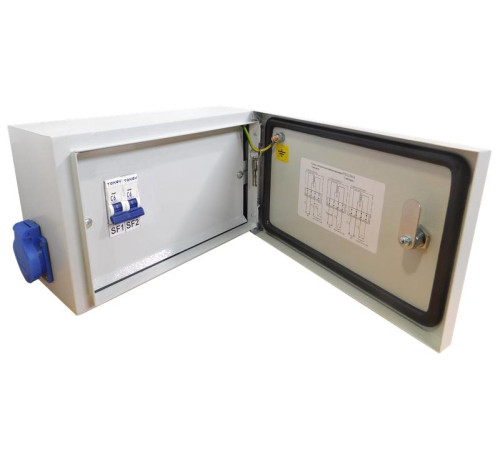 Ящик с понижающим трансформатором ЯТП 0.25 230/12 (2 авт. выкл.) IP54 TOKOV ELECTRICTKE-TT12-12-250-54