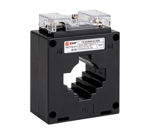 Трансформатор тока ТТЕ 40 600/5А кл. точн. 0.5S PROxima EKF tte-40-600-0.5S/tc-40-600-0.5S