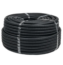 Труба гофрированная FRHF d50мм с протяжкой черн. (уп.20м) Plast PROxima EKF FRHF-50