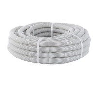 Труба гофрированная ПВХ d16мм с протяжкой (уп.10м) Plast PROxima EKF tg-z-16-10m