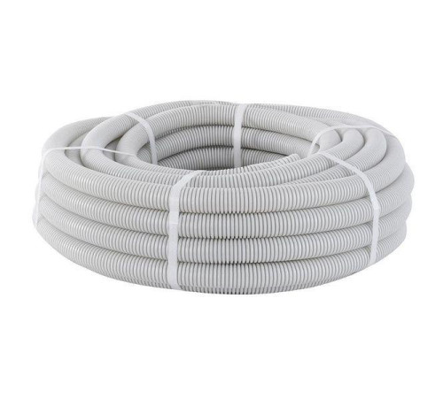 Труба гофрированная ПВХ d16мм с протяжкой (уп.10м) Plast PROxima EKF tg-z-16-10m
