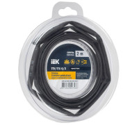 Трубка термоусадочная ТТУ нг-LS 6/3 черн. (уп.2м) IEK UDR12-006-003-002-K02-T