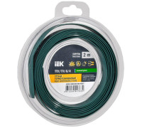 Трубка термоусадочная ТТУ нг-LS 8/4 зел. (уп.2м) IEK UDR12-008-004-002-K06-T