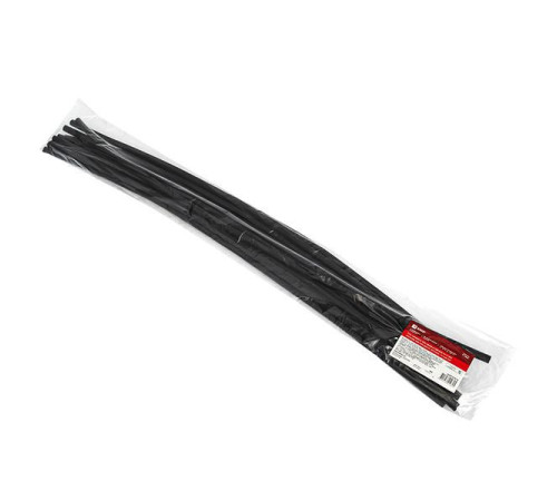 Трубка термоусадочная ТУТк клеевая нг 12/3 черн. 1м (уп.10м) PROxima EKF tut4-k12-b