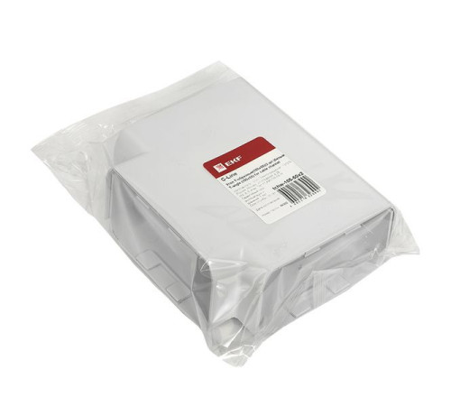 Угол T-образный 105х50 C-Line бел. (уп.2шт) EKF tchw-105-50x2