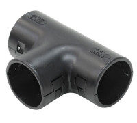 Тройник открывающийся TI32G черн. IEK CTA10D-TIG32-K02-020
