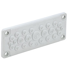 Ввод кабельный мембранный 25 отверстий d5-26мм IP65 (без клипс) TITAN IEK TI-01D-MC-025-65