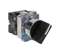 Переключатель BD33 3P короткая ручка 2NO EKF xb2-bd33