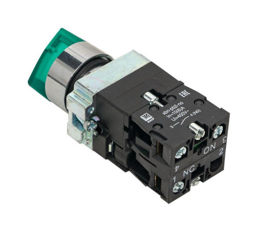 Переключатель BD33 3P с зел. подсветкой 230В NO PROxima EKF xb2-bk33-g-230 Переключатель BD33 3P с зел. подсветкой 230В NO PROxima EKF xb2-bk33-g-230