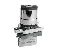 Переключатель OptiSignal D22 C4-SK-21 с ключем 2 положения металл 1НО XB4BG21 КЭАЗ 332170