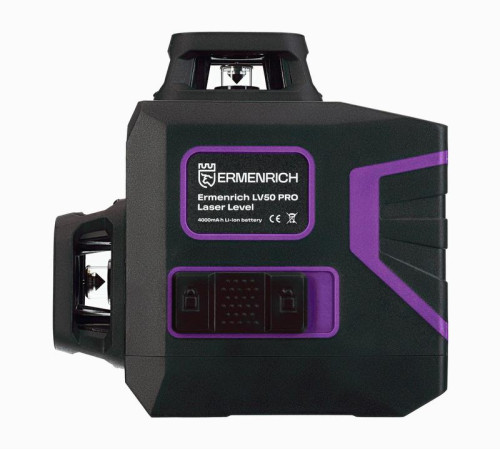 Уровень лазерный PRO LV50 фиолет. Ermenrich 84086