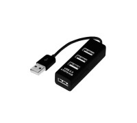 Разветвитель USB на 4 порта черн. Rexant 18-4103