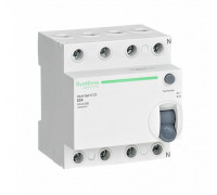 Выключатель дифференциального тока (УЗО) 4п 63А 300мА тип AC City9 Set 400В SE C9R66463
