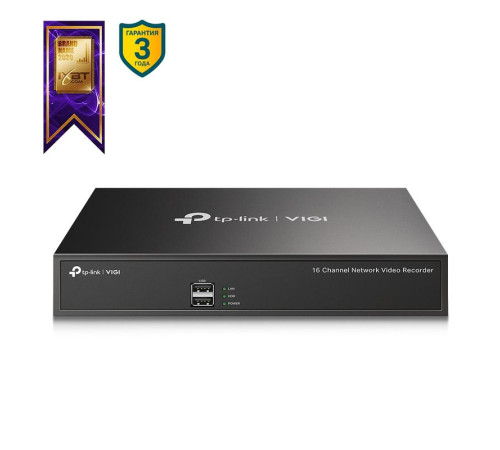 Видеорегистратор 16-канальный сетевой VIGI NVR1016H TP-Link 1846456