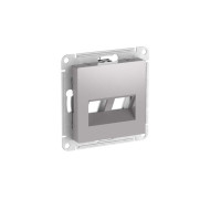 Накладка двойная AtlasDesign для информационных функций типа Keystone алюм. SE ATN000390