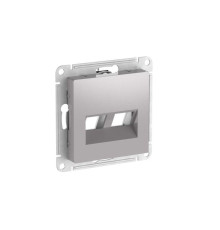 Накладка двойная AtlasDesign для информационных функций типа Keystone алюм. SE ATN000390