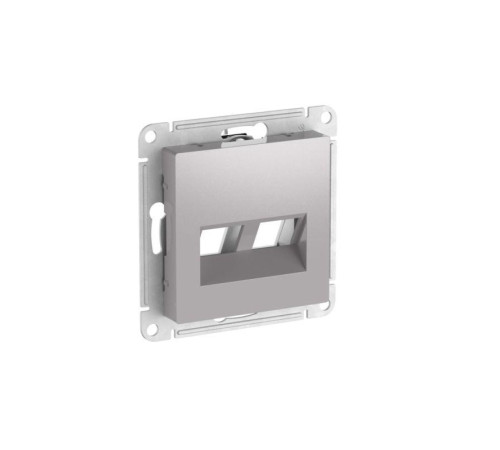 Накладка двойная AtlasDesign для информационных функций типа Keystone алюм. SE ATN000390