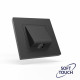 Вывод кабеля СП Pixel IP20 механизм карбон TOKOV ELECTRIC TKE-PX-CP-C14