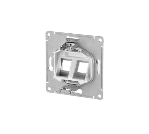 Накладка двойная AtlasDesign для информационных функций типа Keystone алюм. SE ATN000390