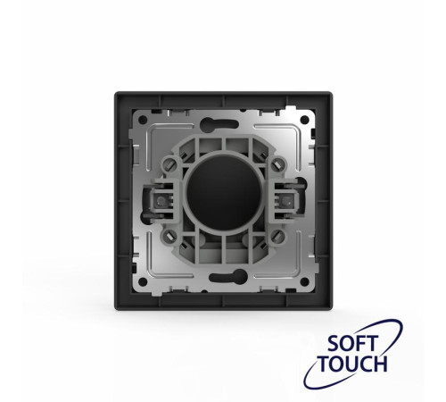 Вывод кабеля СП Pixel IP20 механизм карбон TOKOV ELECTRIC TKE-PX-CP-C14