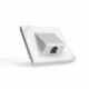 Вывод кабеля СП Pixel IP20 механизм бел. TOKOV ELECTRIC TKE-PX-CP-C01