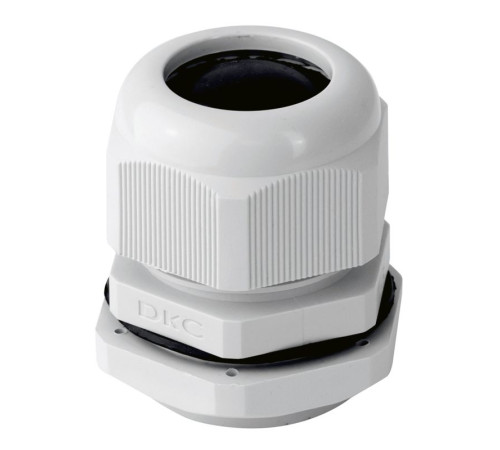 Ввод кабельный Dкаб. 6-12мм IP68 PG13.5 с контргайкой (розн. уп.4шт) DKC 52800R