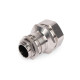 Ввод кабельный для металлорукава ВК-М16(6-12мм)-МР15 (INOX) нерж. сталь Fortisflex 89110