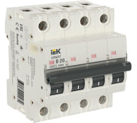 Выключатель автоматический модульный 4п B 20А M06N ARMAT IEK AR-M06N-4-B020
