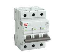 Выключатель автоматический модульный 3п C 6А 6кА AV-6 AVERES EKF mcb6-3-06C-av