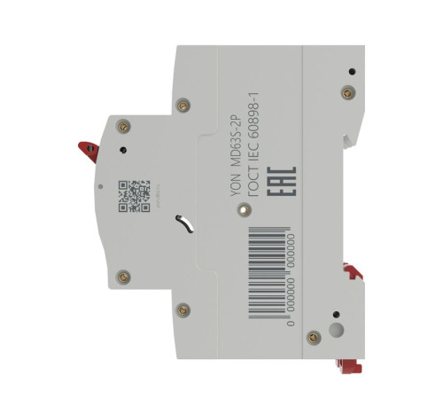 Выключатель автоматический модульный 2п C 2А 4.5кА max MD63S 4.5кА YON MD63S-2PC2