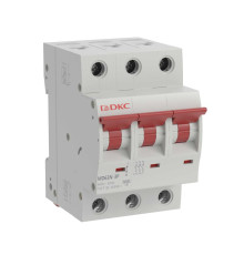Выключатель автоматический модульный 3п C 4А 6кА YON max MD63N DKC MD63N-3PC4