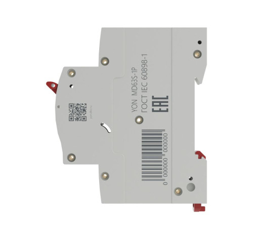 Выключатель автоматический модульный 1п C 4А 4.5кА YON max MD63S YON MD63S-1PC4