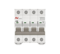 Выключатель автоматический модульный 4п C 32А 6кА AV-6 AVERES EKF mcb6-4-32C-av