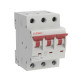 Выключатель автоматический модульный 3п D 50А 6кА YON max MD63N DKC MD63N-3PD50