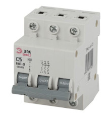 Выключатель автоматический модульный 3п C 25А 4.5кА ВА 47-29 SIMPLE-mod-23 ЭРА Б0039240