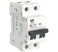 Выключатель автоматический модульный 2п C 16А M06N-DC ARMAT IEK AR-M06N-2-C016DC