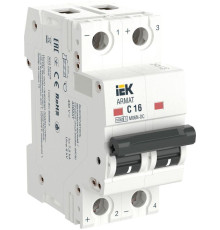 Выключатель автоматический модульный 2п C 16А M06N-DC ARMAT IEK AR-M06N-2-C016DC