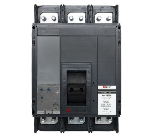 Выключатель автоматический 3п 1250/1600А 50кА ВА-99C Compact NS PROxima EKF mccb99C-1250-1600