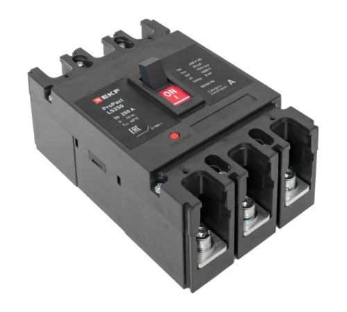 Выключатель автоматический 3п 160А 25кА LS250 ProPact EKF mccb-250-25-3-160-ls