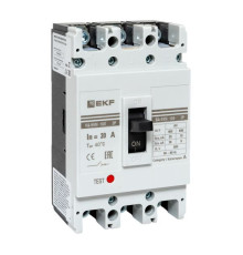 Выключатель автоматический 3п 100/20А 35кА ВА-99М PROxima EKF mccb99-100-20m