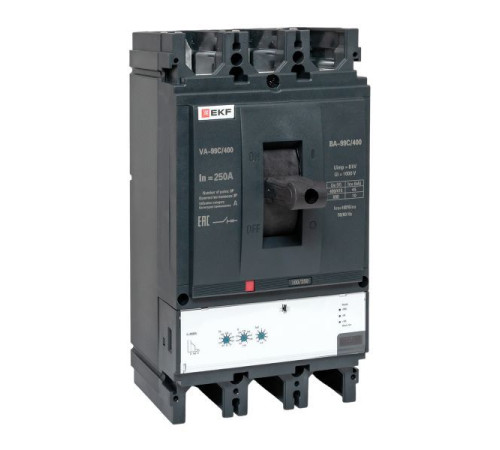 Выключатель автоматический 3п 400/250А 45кА ВА-99C Compact NS PROxima EKF mccb99C-400-250