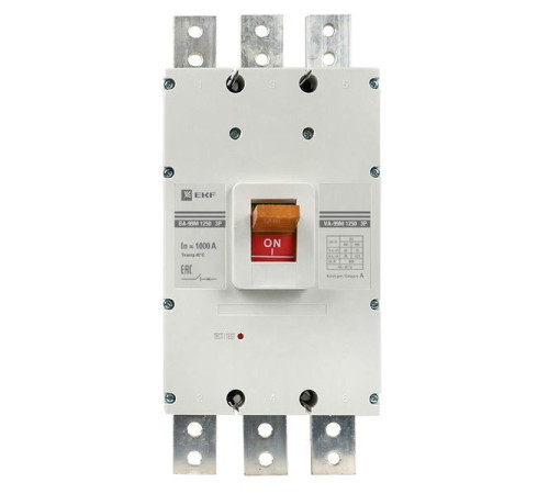 Выключатель автоматический 3п 1250/1000А 35кА ВА-99М PROxima EKF mccb99-1250-1000m