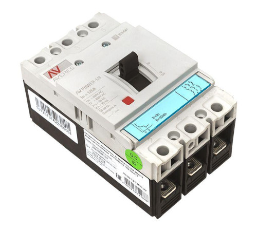 Выключатель автоматический 3п 125А 35кА AV POWER-1/3 TR AVERES EKF mccb-13-125-TR-av Выключатель автоматический 3п 125А 35кА AV POWER-1/3 TR AVERES EKF mccb-13-125-TR-av