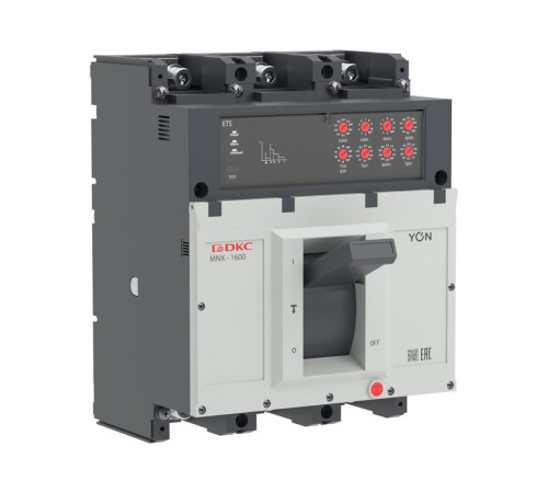 Выключатель автоматический 3P 1000А 70кА pro MNX1600L при AC415V расцепитель ETS YON MNX1600L3PETS1000
